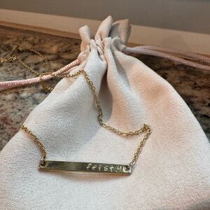 Feisty Necklace- Gold Plated